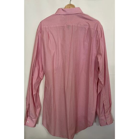 ck Calvin Klein Slim Fit Non-Iron Size Tall 171/2, 36/37 Pre-Owned - Picture 3 of 10